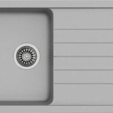 Evıer Granit Evye Base L Series Grey - Gri (86X50)