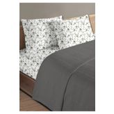 Evim %100 Pamuk Exclusive Antrasit Tek Kişilik Pike Takımı 160 x 230 cm
