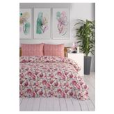 Evim Soren Tek Kişilik Pike Takımı 160x230 cm Glam Koyu Pembe
