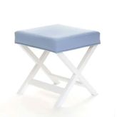 Evka Bench Light Mavi Puf