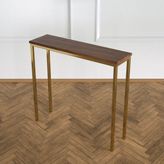 Evka Shiny Dresuar Pirinç Ceviz Tabla