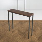 Evka Shiny Dresuar Siyah Statik Ceviz Tabla