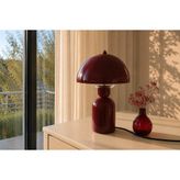 Evlight Elit Abajur, Bordo, 35 Cm