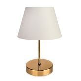 Evlight Nura Abajur Gold Krem & Gold
