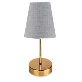 Evlight Rose Abajur 101 Gold Gri & Gold