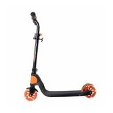 Evo 2 Tekerlekli Katlanabilir Light Speed Işıklı Turuncu Scooter