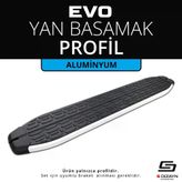Evo Aluminyum Yan Basamak Profil 263 Cm