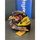 Evo Elegant Evo Full Face Güneş Vizörlü Kask - M - Turuncu