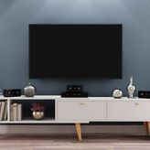 Evo Tv Ünitesi, Beyaz, 210 Cm