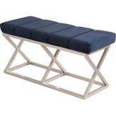 Evodeko Lacivert Bench Puf