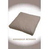 Evoke Kare Yer Ve Palet Minderi - Açık Gri
