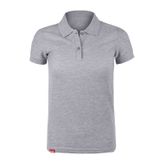Evolite DeepRaw Gri Kadın Polo T-Shirt
