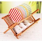 Evonox 2 Katlı Bambu Katlanır Bulaşıklık ve Tabaklık, Bambu Bulaşıklık, Bambu Tabaklık