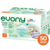 Evony 50 Adet 3 Katlı Cerrahi Maske