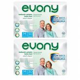 Evony Hasta Bezi Yetişkin Tekstil Yüzey M-Orta 60 Adet