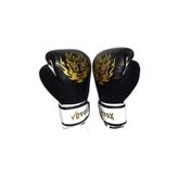 Evox Çocuk Boks Eldiveni Muay Thai Eldiveni Kick Boks Eldiveni Siyah
