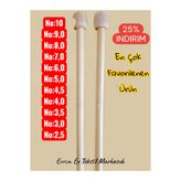 Evren Ev Tekstil Bambu Örgü Şişi