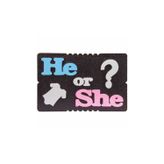 Evsay He Or She Strafor Yazı Strafor Kapı Süsü