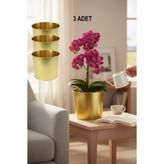 EVSTYLE 3 LÜ GOLD SAKSI 22 CM ÇAP