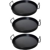 Evstyle 3 Lü Tepsi Seti ( 27 cm ) - Siyah