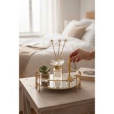 EVSTYLE GOLD MAKYAJ ORGANİZERİ - AYNALI