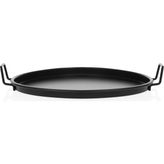 Evstyle Mini Metal Tepsi - Siyah - 24 cm