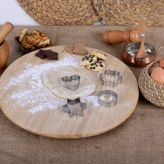 EW's Kitchenware Metal Mini 4 Parça Kurabiye Kalıbı