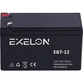 Exelon 12V 7AH Agm Kuru Tip Akü 2025 Üretim