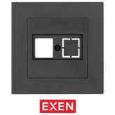 Exen Karell Antrasit Data Priz Jaksız