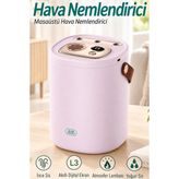 Exenar Şarjlı Ultrasonic Hava Nemlendirici Buhar Makinesi 1500ML Şarjlı Buhurdanlık - Pembe