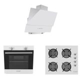 Exep Smart EF200 - EO320 - ED402 Beyaz 3'lü Ankastre Set