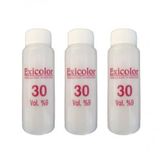 Exicolor Oksidan Peroksit 60 Ml 30 Volüm %9 3 Adet