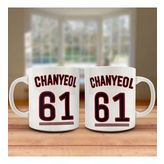 EXO - Chanyeol 61 Rakam Baskılı Kupa Bardak