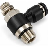 Expflex M5-04 Piston Üstü Çevirmeli Kısma Dirsek Pnömatik Bağlantı - 10 Adet (M5-04)