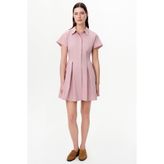 Exquise Reglan Kol Pileli Mini Regular Elbise