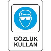 Extra Fix 16x24 cm Pvc Gözlük Kullan Levhası