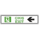Extra Fix 7x24 cm Pvc Sağ Çıkış Levhası