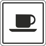 Extra Fix Pvc Cafe Uyarı Levhası