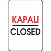 Extra Fix Pvc Kapalı-Closed Uyarı Levhası