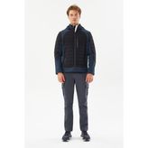 Exuma 2411137-ING Erkek Softshell Mont - İndigo