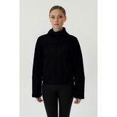 Exuma 2421192 Siyah Softshell Kadın Mont