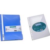 Exxo 50'li Telli Dosya + 100'lü A4 Delikli Poşet Dosya