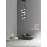 Ey Shop Modern Yay Model 3 Renk (Beyaz & Sarı & Günışığı) Lüks LED Avize - Siyah