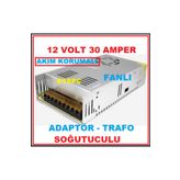 EYE PC 12 Volt 30 Amper Şerit Led Kamera Adaptörü Trafosu
