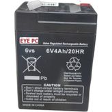 Eyepc 6Volt 4 Amper Kuru Bakımsız Akü