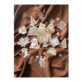EyER Shoping Yılbaşı Özel Paketli Sticker Sarı