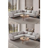 Eymense Flexy L Köşe Takımı KREM