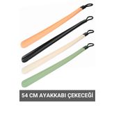 Eynel 54 Cm Askılı Ayakkabı Çekeceği Uzun Plastik Kerata Renkli Ayakkabı Giyme Aparatı
