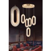 Eys 10W 5'Li Gold Sarkıt Led Avize