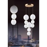 Eys 18W 3'Lü Gold Sarkıt Led Avize